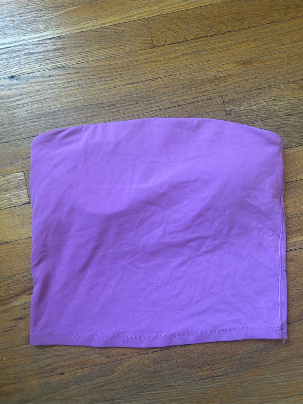 aerie Lavender Pink Strapless Tube Crop Top